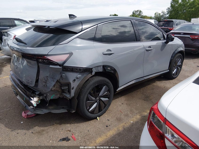 2023 Nissan Ariya VIN JN1DF0BB5PM706773 IAAI salvage auction — RIGHT REAR, Salvage (Colorado), sold $12,000 on 2026-07-30 (photo 4)