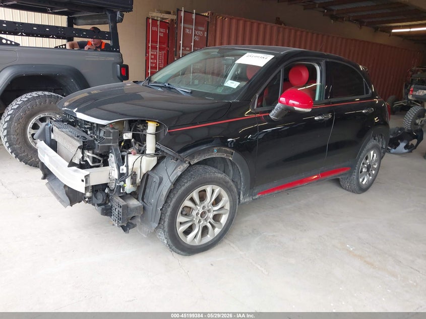 2016 Fiat 500x VIN ZFBCFYBT4GP478458 IAAI salvage auction — FRONT END, Salvage Title, sold $675 on 2026-07-13 (photo 2)