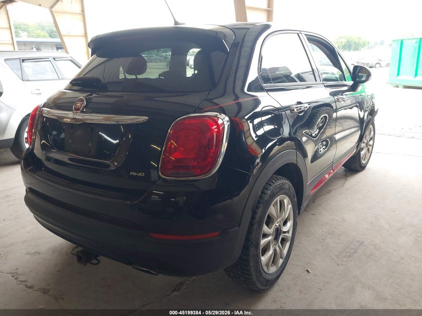 2016 Fiat 500x VIN ZFBCFYBT4GP478458 IAAI salvage auction — FRONT END, Salvage Title, sold $675 on 2026-07-13 (photo 4)
