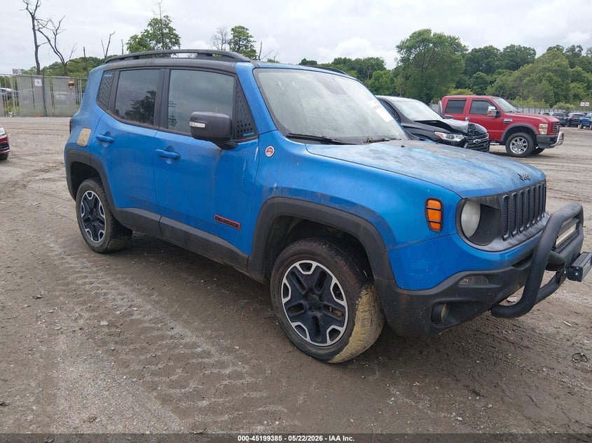 2015 Jeep Renegade VIN ZACCJBCT9FPB50705 IAAI salvage auction — NORMAL WEAR, Salvage (Texas), sold $725 on 2026-07-21 (photo 1)
