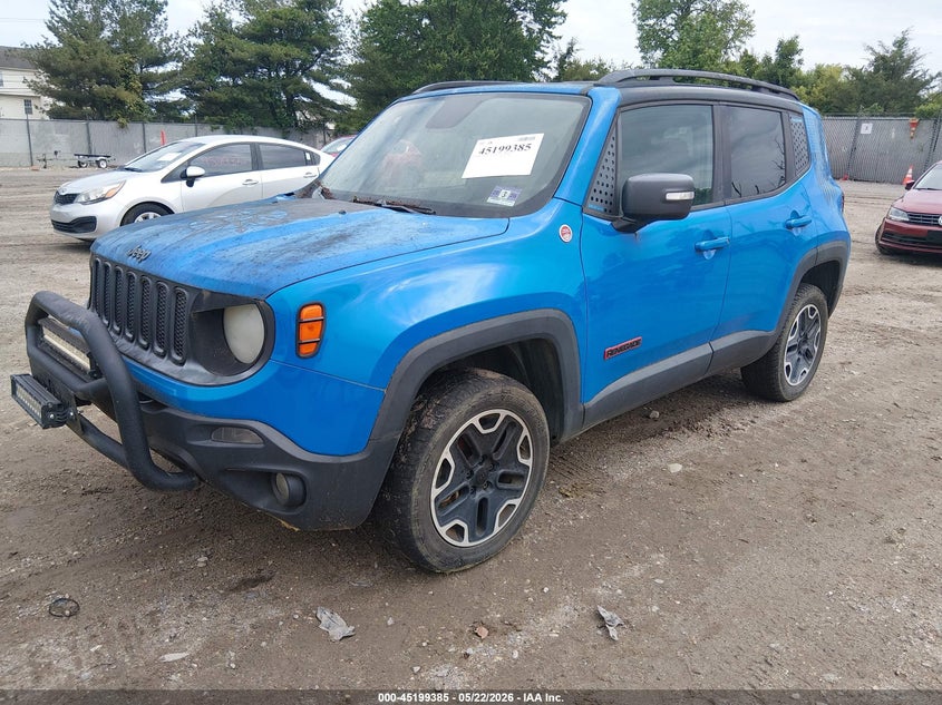 2015 Jeep Renegade VIN ZACCJBCT9FPB50705 IAAI salvage auction — NORMAL WEAR, Salvage (Texas), sold $725 on 2026-07-21 (photo 2)