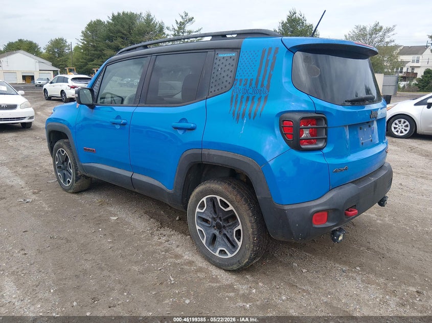 2015 Jeep Renegade VIN ZACCJBCT9FPB50705 IAAI salvage auction — NORMAL WEAR, Salvage (Texas), sold $725 on 2026-07-21 (photo 3)