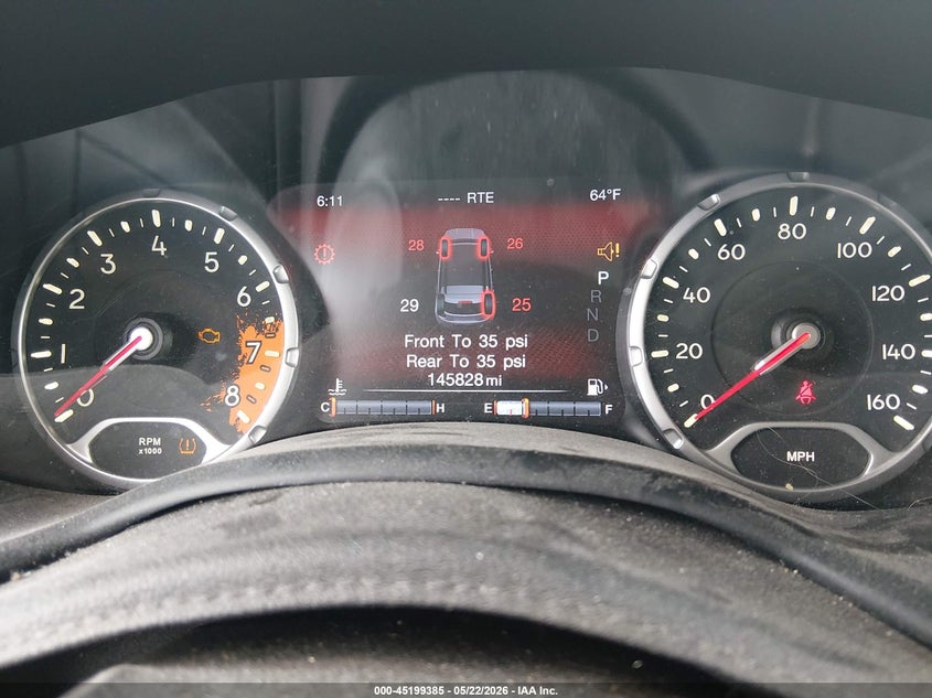 2015 Jeep Renegade VIN ZACCJBCT9FPB50705 IAAI salvage auction — NORMAL WEAR, Salvage (Texas), sold $725 on 2026-07-21 (photo 7)