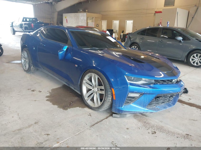 2017 Chevrolet Camaro VIN 1G1FG1R78H0182143 IAAI salvage auction — LEFT FRONT, Salvage (Tennessee), sold $8,550 on 2026-07-29 (photo 1)