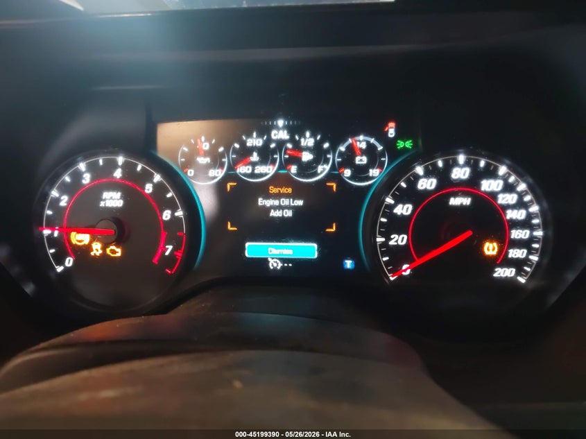 2017 Chevrolet Camaro VIN 1G1FG1R78H0182143 IAAI salvage auction — LEFT FRONT, Salvage (Tennessee), sold $8,550 on 2026-07-29 (photo 7)