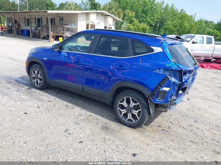 2022 Kia Seltos VIN KNDERCAA0N7268775 IAAI salvage auction — REAR END, Salvage Title, sold $5,375 on 2026-07-07 (photo 3)
