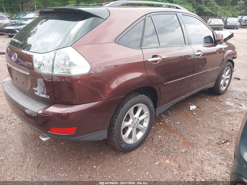 2008 Lexus Rx 350 VIN JTJGK31U389850446 IAAI salvage auction — FRONT END, Salvage (Alabama), sold $525 on 2026-07-08 (photo 4)
