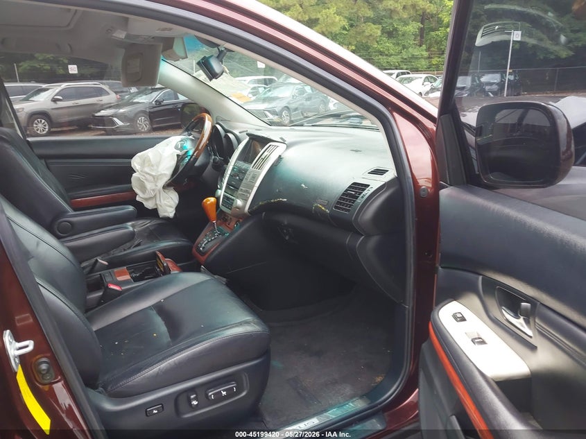 2008 Lexus Rx 350 VIN JTJGK31U389850446 IAAI salvage auction — FRONT END, Salvage (Alabama), sold $525 on 2026-07-08 (photo 5)