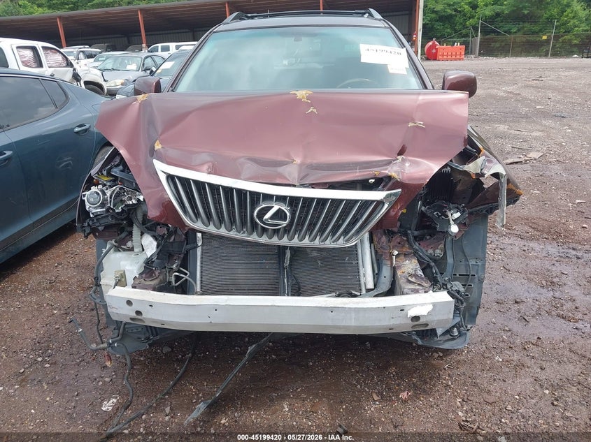 2008 Lexus Rx 350 VIN JTJGK31U389850446 IAAI salvage auction — FRONT END, Salvage (Alabama), sold $525 on 2026-07-08 (photo 6)