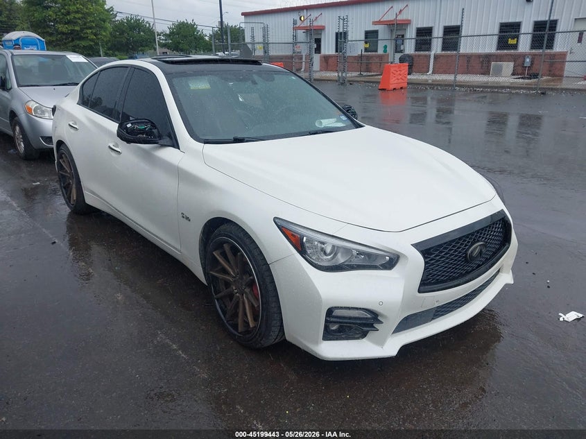 2017 Infiniti Q50 VIN JN1FV7AR8HM870569 IAAI salvage auction — THEFT, Salvage (Idaho), sold $2,800 on 2026-07-29 (photo 1)