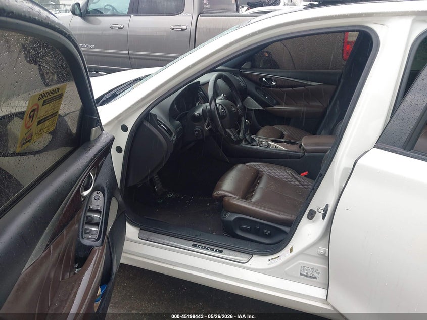 2017 Infiniti Q50 VIN JN1FV7AR8HM870569 IAAI salvage auction — THEFT, Salvage (Idaho), sold $2,800 on 2026-07-29 (photo 5)