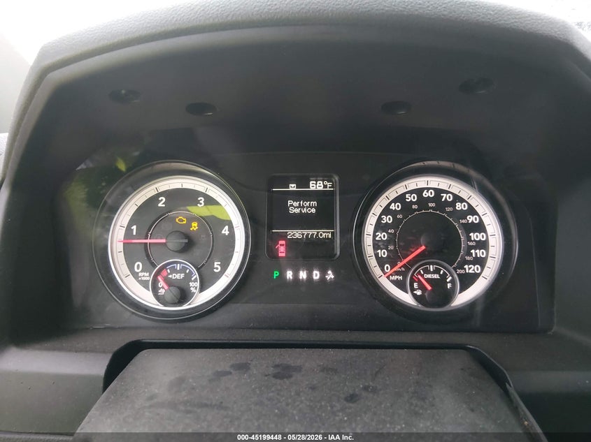 2014 Ram 2500 VIN 3C6UR5CL8EG320039 IAAI salvage auction — HAIL, Salvage Title, sold $6,150 on 2026-08-17 (photo 7)