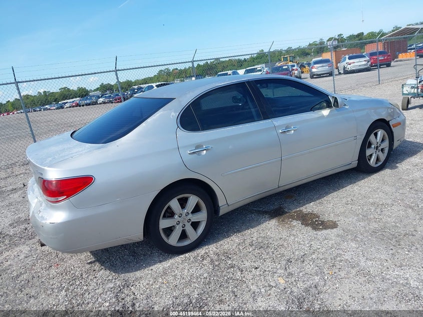 2006 Lexus ES VIN JTHBA30GX65176102 IAAI salvage auction — NORMAL WEAR, Clear (Missouri), sold $450 on 2026-07-30 (photo 4)