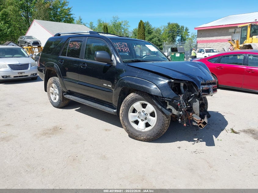 2004 Toyota 4runner VIN JTEBU14R140038415 IAAI salvage auction — ROLLOVER, Salvage (Maine), sold $1,200 on 2026-07-09 (photo 1)