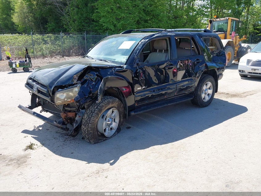 2004 Toyota 4runner VIN JTEBU14R140038415 IAAI salvage auction — ROLLOVER, Salvage (Maine), sold $1,200 on 2026-07-09 (photo 2)