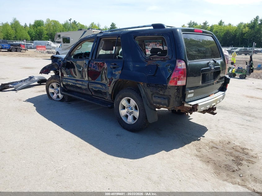 2004 Toyota 4runner VIN JTEBU14R140038415 IAAI salvage auction — ROLLOVER, Salvage (Maine), sold $1,200 on 2026-07-09 (photo 3)
