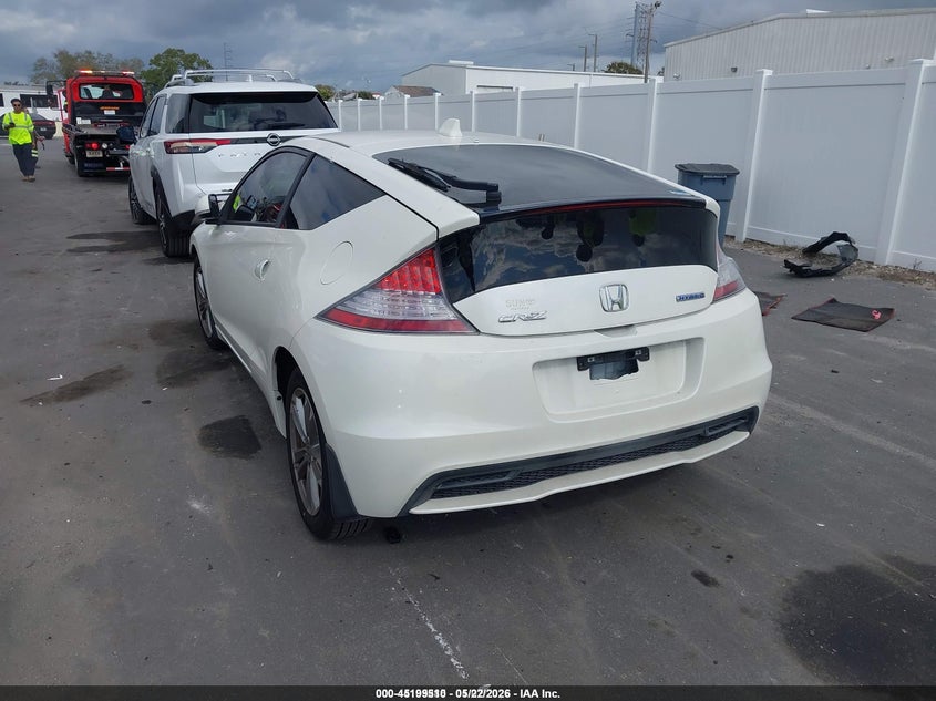 2013 Honda Cr-z VIN JHMZF1D67DS001455 IAAI salvage auction — FRONT END, Rebuildable (Florida), sold $325 on 2026-07-29 (photo 3)