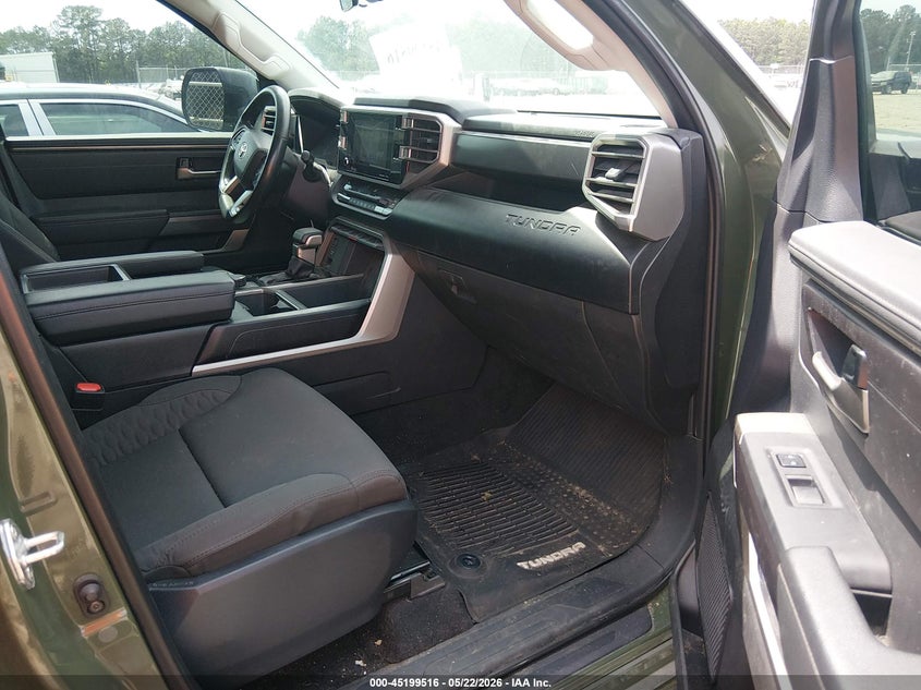 2022 Toyota Tundra VIN 5TFLA5AB3NX015257 IAAI salvage auction — FRONT END, Salvage (Georgia), sold $16,350 on 2026-07-17 (photo 5)