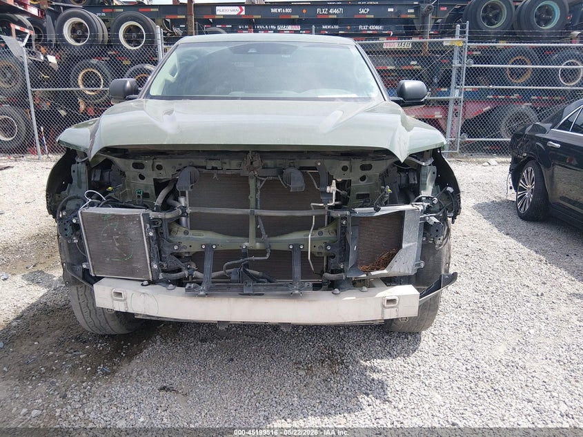 2022 Toyota Tundra VIN 5TFLA5AB3NX015257 IAAI salvage auction — FRONT END, Salvage (Georgia), sold $16,350 on 2026-07-17 (photo 6)