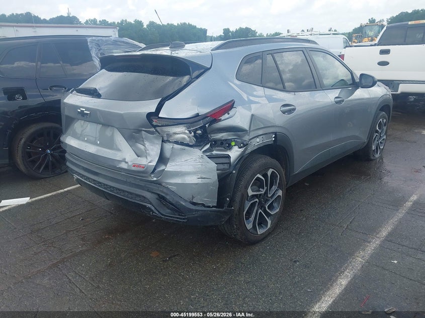 2025 Chevrolet Trax VIN KL77LJEPXSC280591 IAAI salvage auction — RIGHT REAR, Salvage (Idaho), sold $4,250 on 2026-07-29 (photo 4)