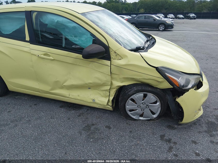 2017 Chevrolet Spark VIN KL8CB6SA4HC721604 IAAI salvage auction — RIGHT SIDE, Salvage (South Carolina), sold $550 on 2026-07-08 (photo 6)