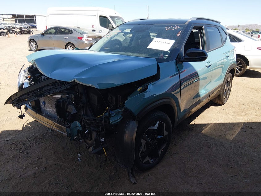 2026 Kia Seltos VIN KNDEU2AA0T7927654 IAAI salvage auction — FRONT END, Salvage (Arizona), sold $5,450 on 2026-07-14 (photo 2)