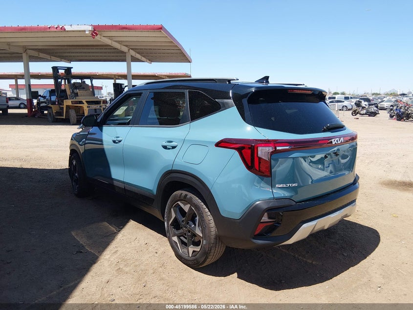 2026 Kia Seltos VIN KNDEU2AA0T7927654 IAAI salvage auction — FRONT END, Salvage (Arizona), sold $5,450 on 2026-07-14 (photo 3)