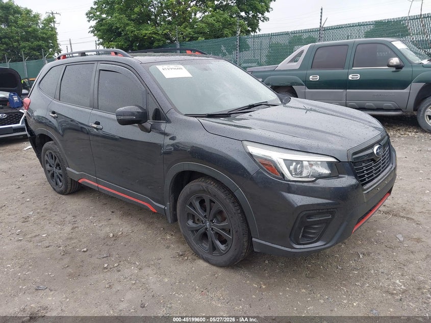 2019 Subaru Forester VIN JF2SKAPC3KH485877 IAAI salvage auction — REAR END, Salvage Title, sold $4,000 on 2026-07-12 (photo 1)