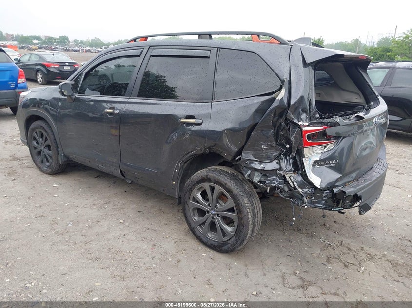 2019 Subaru Forester VIN JF2SKAPC3KH485877 IAAI salvage auction — REAR END, Salvage Title, sold $4,000 on 2026-07-12 (photo 3)