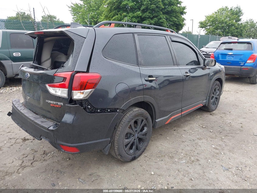 2019 Subaru Forester VIN JF2SKAPC3KH485877 IAAI salvage auction — REAR END, Salvage Title, sold $4,000 on 2026-07-12 (photo 4)