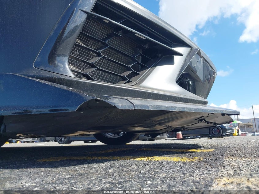2021 Chevrolet Corvette VIN 1G1YA2D46M5109704 IAAI salvage auction — FRONT & REAR, Salvage Title, sold $41,250 on 2026-07-21 (photo 6)