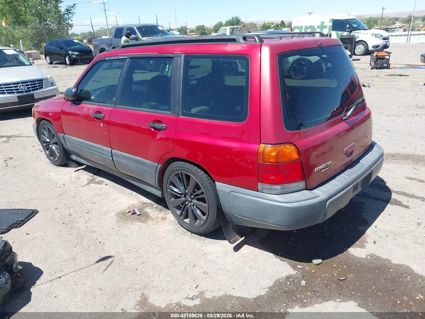 1999 Subaru Forester VIN JF1SF6351XH743513 IAAI salvage auction — RIGHT FRONT, Salvage (New Mexico), sold $225 on 2026-07-06 (photo 3)