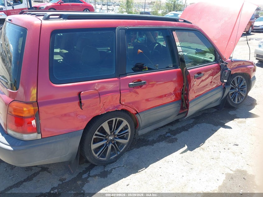 1999 Subaru Forester VIN JF1SF6351XH743513 IAAI salvage auction — RIGHT FRONT, Salvage (New Mexico), sold $225 on 2026-07-06 (photo 6)