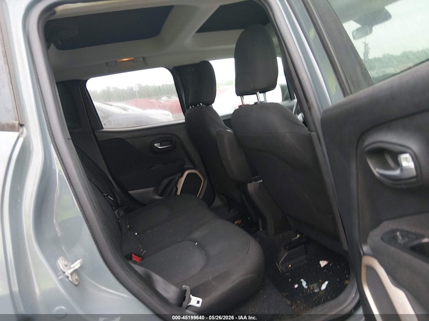 2017 Jeep Renegade VIN ZACCJBAB1HPE52938 IAAI salvage auction — REAR END, Salvage - Greater Than 75% (Maryland), sold $1,350 on 2026-07-27 (photo 8)