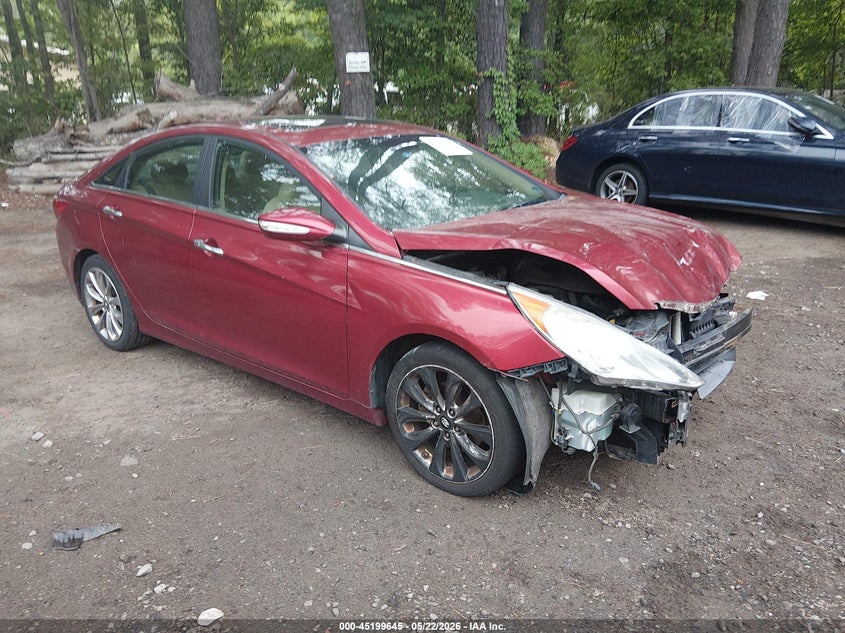 2011 Hyundai Sonata VIN 5NPEC4AB2BH232092 IAAI salvage auction — FRONT END, Clear (Virginia), sold $350 on 2026-07-07 (photo 1)