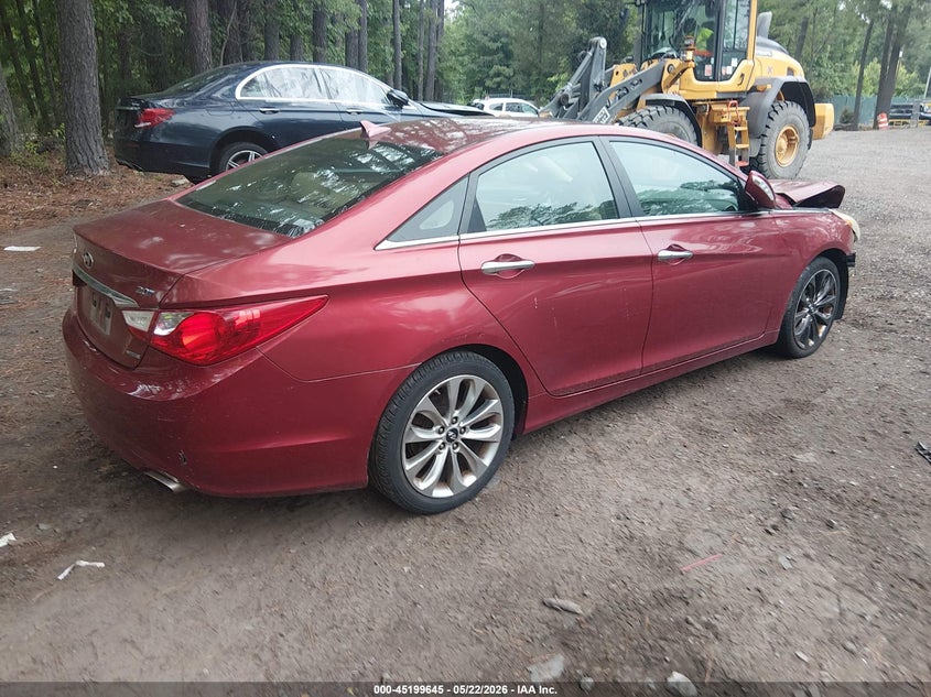 2011 Hyundai Sonata VIN 5NPEC4AB2BH232092 IAAI salvage auction — FRONT END, Clear (Virginia), sold $350 on 2026-07-07 (photo 4)