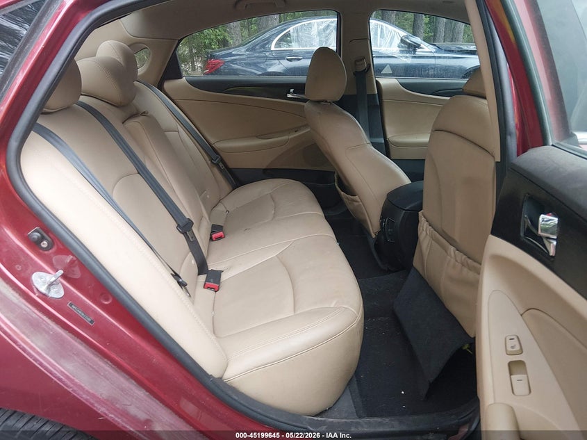2011 Hyundai Sonata VIN 5NPEC4AB2BH232092 IAAI salvage auction — FRONT END, Clear (Virginia), sold $350 on 2026-07-07 (photo 8)