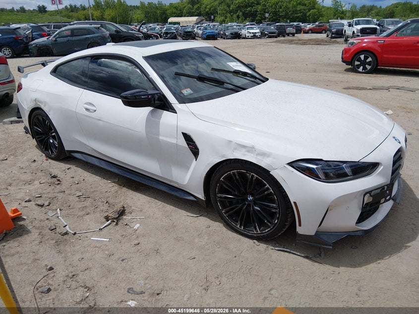 2025 BMW M4 VIN WBS13HK05SCT81295 — IAAI salvage auction photo