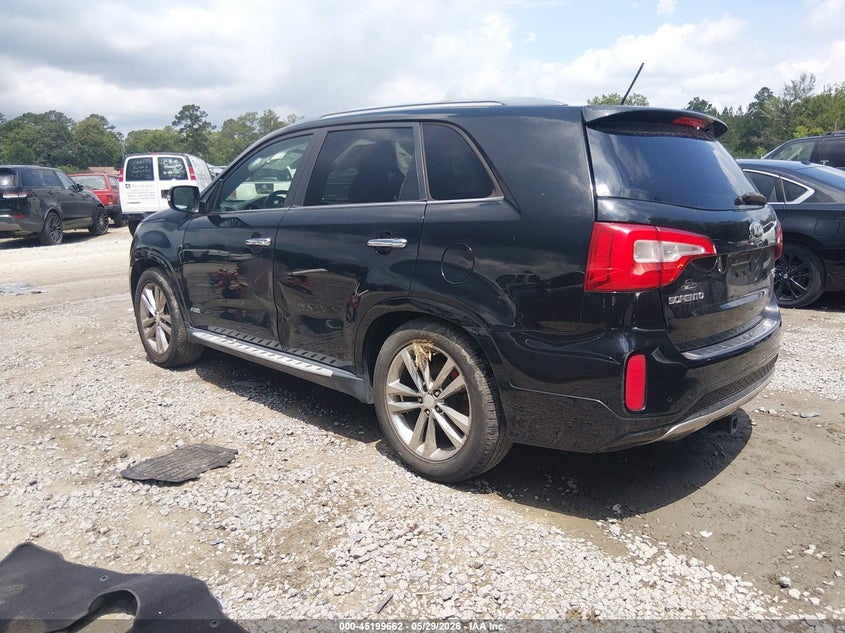 2014 Kia Sorento VIN 5XYKWDA73EG489859 IAAI salvage auction — SIDE, Salvage Title, sold $850 on 2026-07-22 (photo 3)