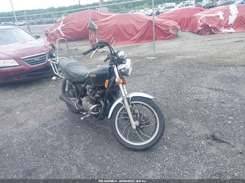 1982 Yamaha Xj VIN JYA5N8006CA002612 IAAI salvage auction — LEFT FRONT, Clear (Maryland), sold $25 on 2026-07-13 (photo 1)