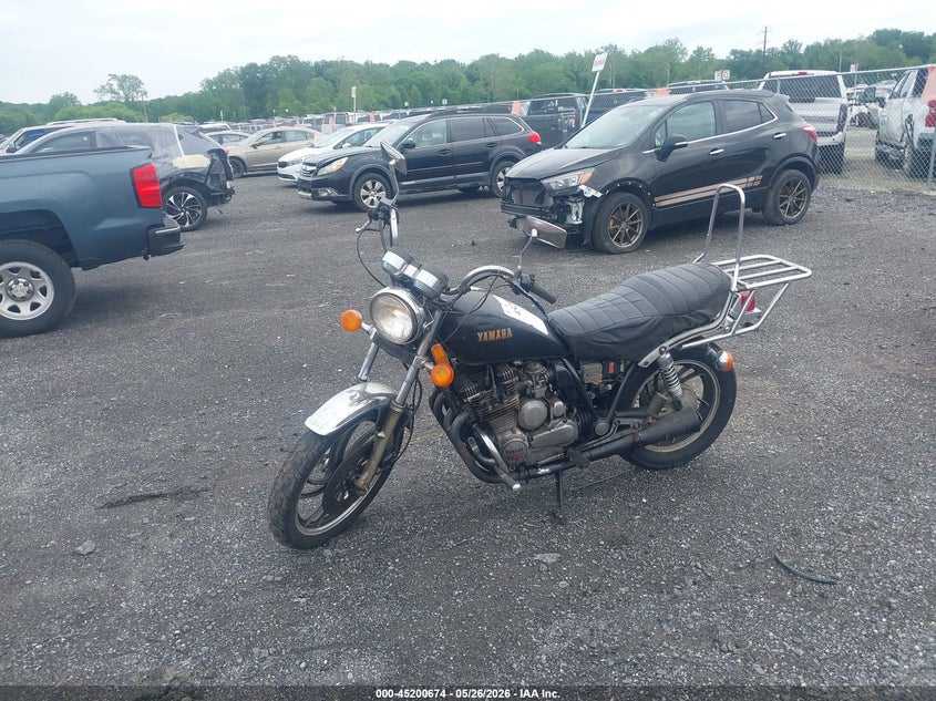 1982 Yamaha Xj VIN JYA5N8006CA002612 IAAI salvage auction — LEFT FRONT, Clear (Maryland), sold $25 on 2026-07-13 (photo 2)