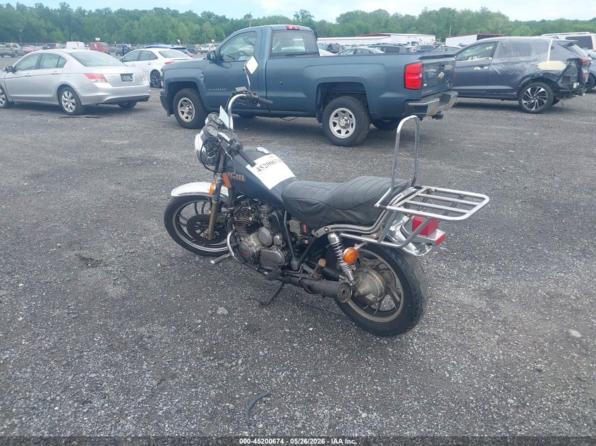1982 Yamaha Xj VIN JYA5N8006CA002612 IAAI salvage auction — LEFT FRONT, Clear (Maryland), sold $25 on 2026-07-13 (photo 3)