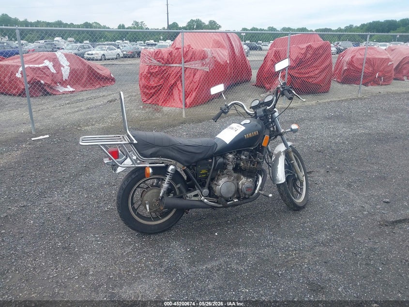 1982 Yamaha Xj VIN JYA5N8006CA002612 IAAI salvage auction — LEFT FRONT, Clear (Maryland), sold $25 on 2026-07-13 (photo 4)