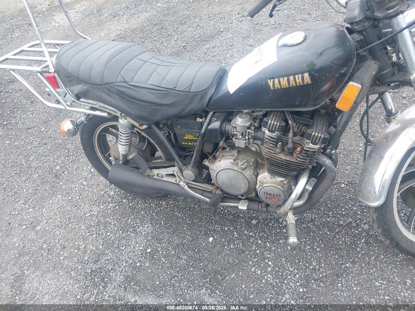 1982 Yamaha Xj VIN JYA5N8006CA002612 IAAI salvage auction — LEFT FRONT, Clear (Maryland), sold $25 on 2026-07-13 (photo 8)