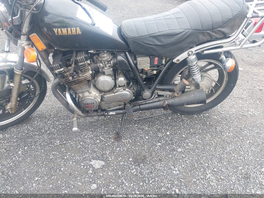 1982 Yamaha Xj VIN JYA5N8006CA002612 IAAI salvage auction — LEFT FRONT, Clear (Maryland), sold $25 on 2026-07-13 (photo 9)