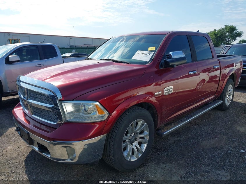 2014 Ram 1500 VIN 1C6RR7PTXES407896 IAAI salvage auction — LEFT & RIGHT, Clear (Oklahoma), sold $25 on 2026-07-29 (photo 2)
