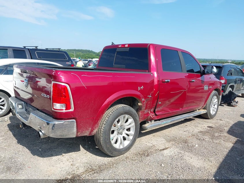 2014 Ram 1500 VIN 1C6RR7PTXES407896 IAAI salvage auction — LEFT & RIGHT, Clear (Oklahoma), sold $25 on 2026-07-29 (photo 4)