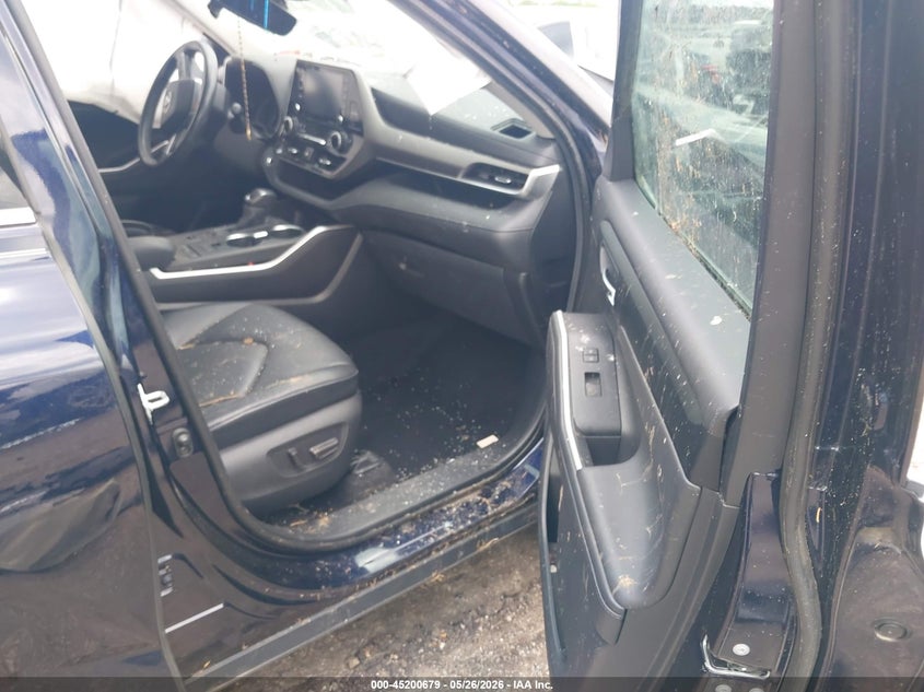 2020 Toyota Highlander VIN 5TDGZRAH7LS009129 IAAI salvage auction — ROLLOVER, Salvage Title, sold $25 on 2026-07-29 (photo 5)