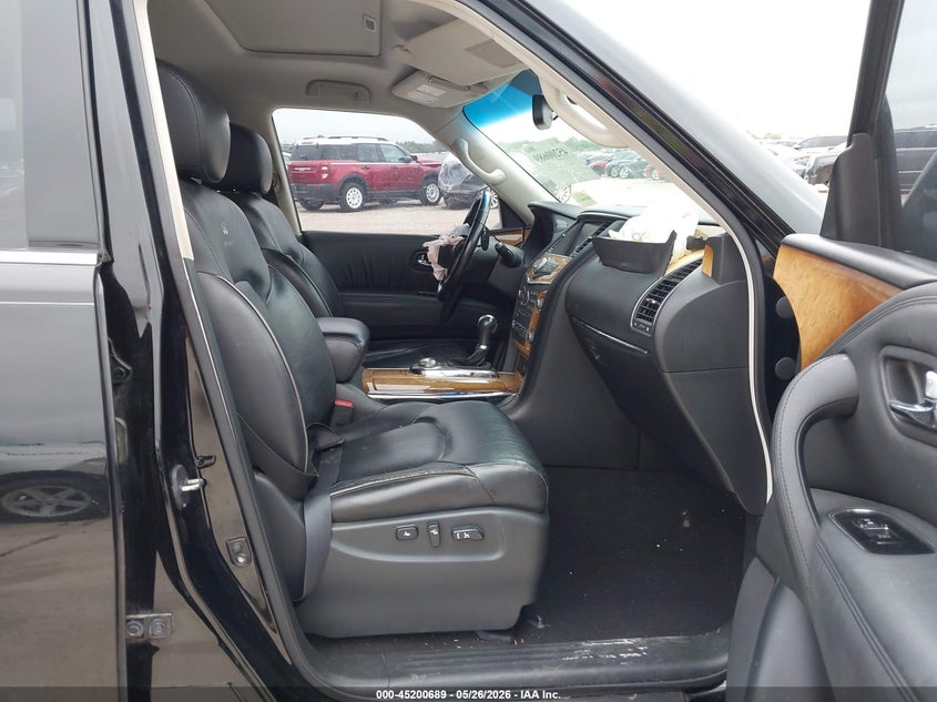 2012 Infiniti Qx56 VIN JN8AZ2NC8C9317697 IAAI salvage auction — LEFT FRONT, Salvage (Texas), sold $2,450 on 2026-07-20 (photo 5)