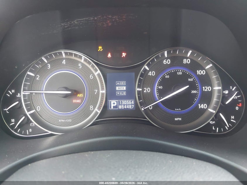 2012 Infiniti Qx56 VIN JN8AZ2NC8C9317697 IAAI salvage auction — LEFT FRONT, Salvage (Texas), sold $2,450 on 2026-07-20 (photo 7)